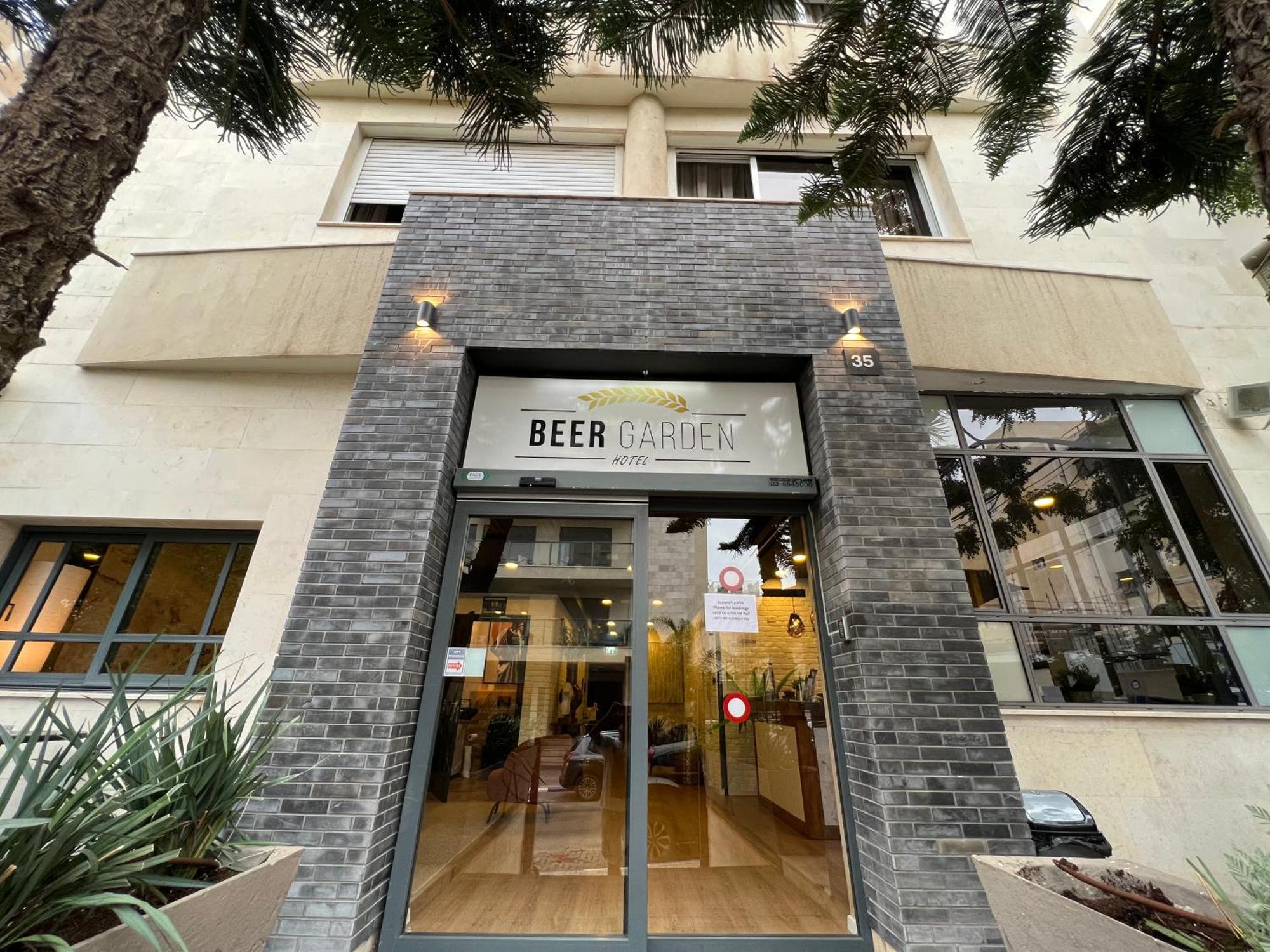 Beer Garden Hotel Tel Aviv Exteriör bild