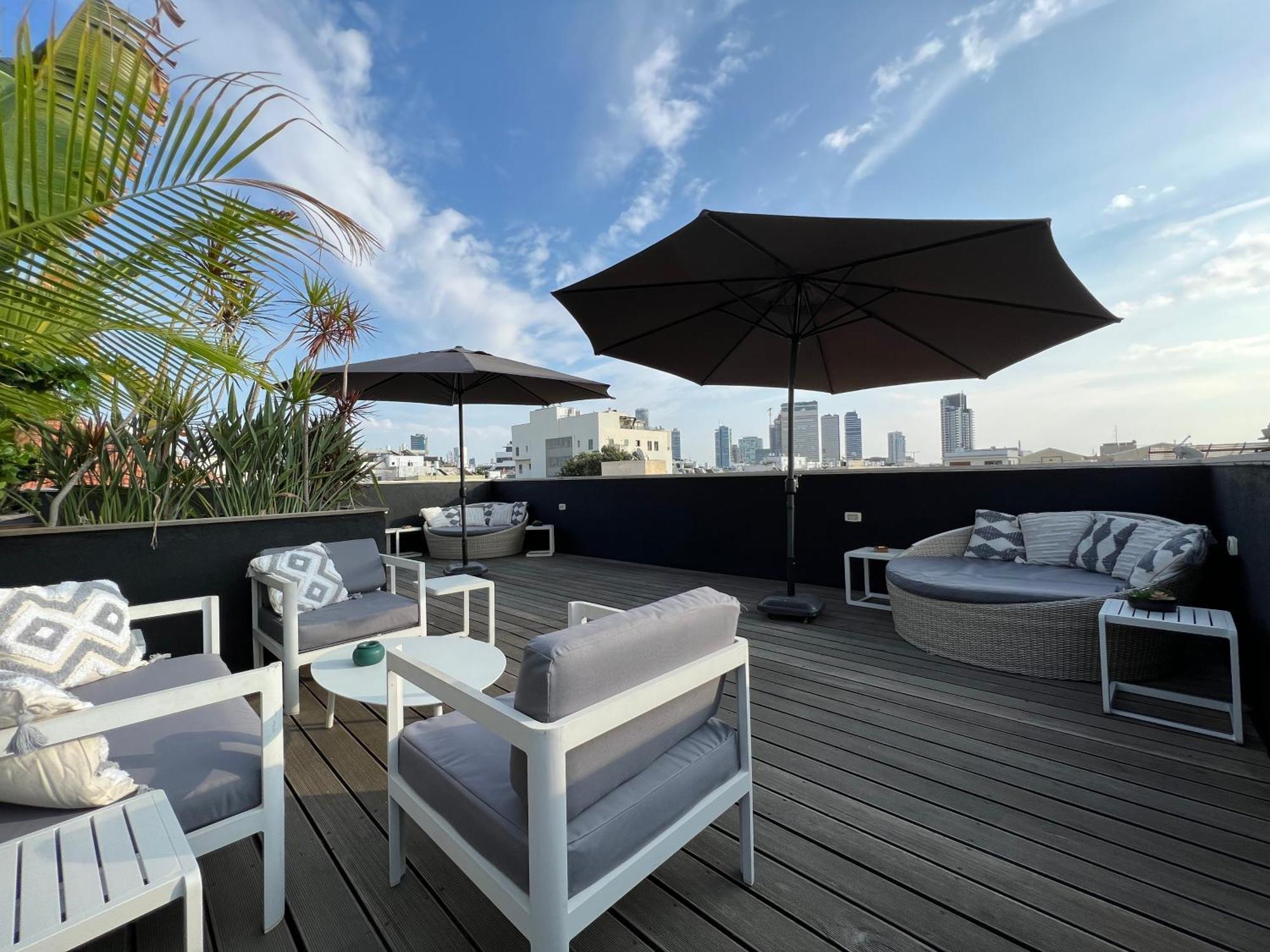 Beer Garden Hotel Tel Aviv Exteriör bild
